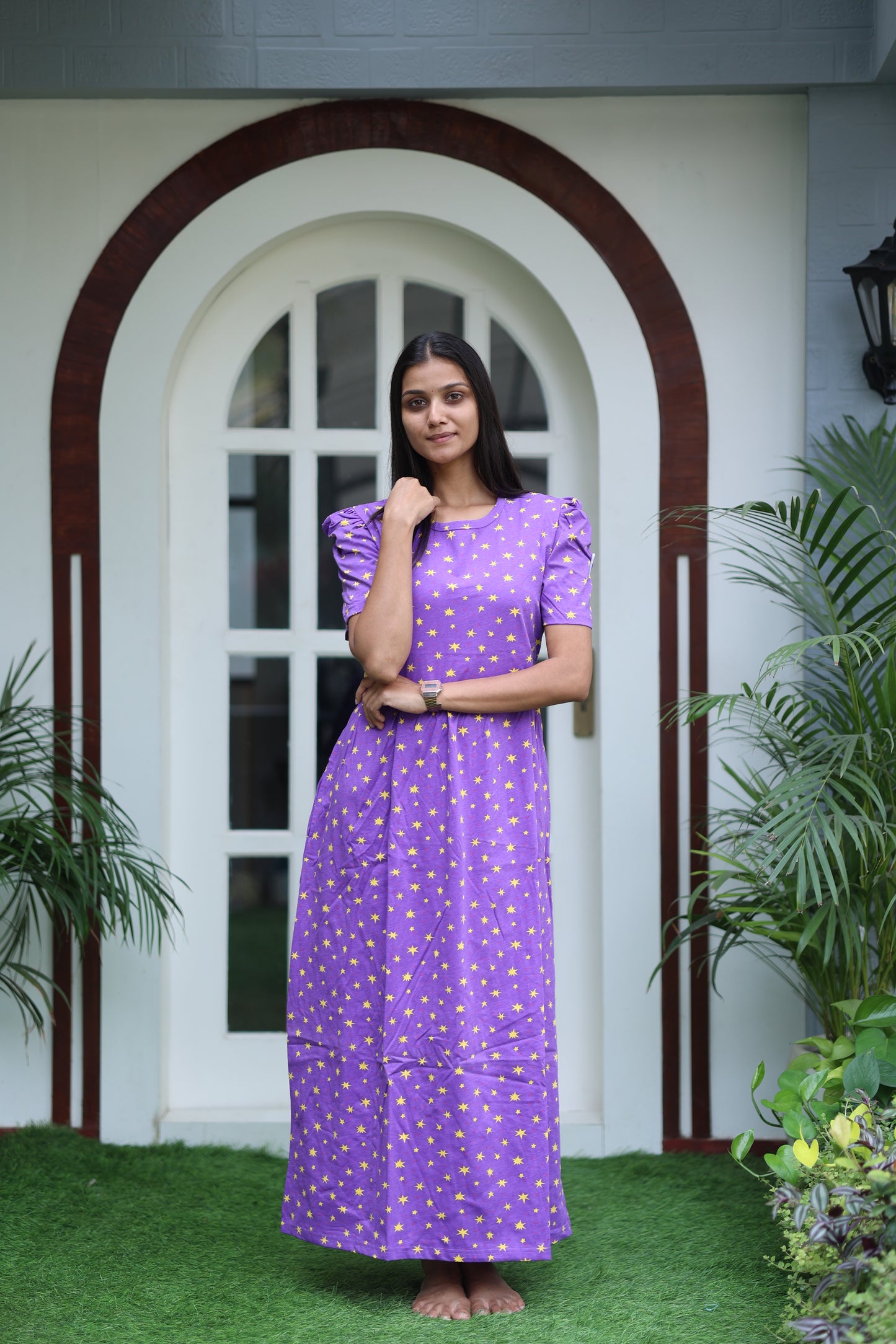 AMBAAL 18- ZIPLESS FEEDING MATERNITY WEAR FULL LENGTH