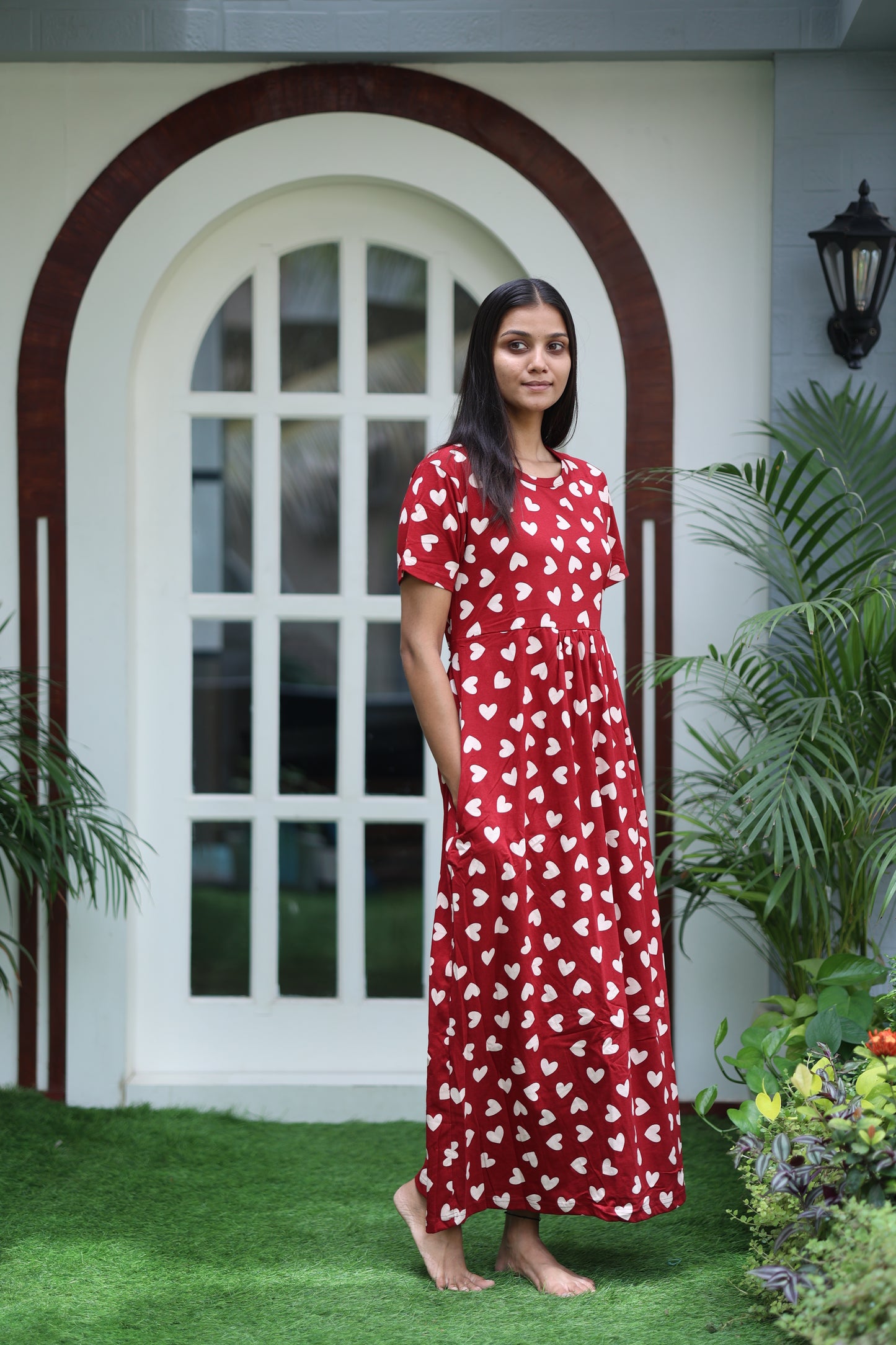 AMBAAL 21- ZIPLESS FEEDING MATERNITY WEAR FULL LENGTH