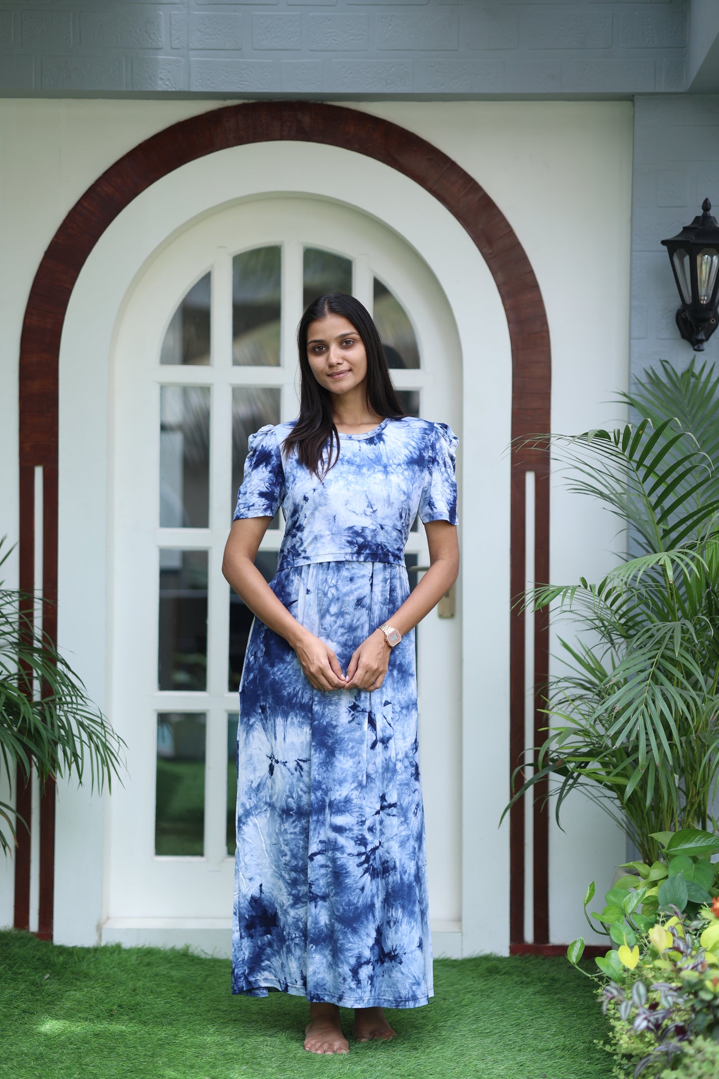AMBAAL 27- ZIPLESS FEEDING MATERNITY WEAR FULL LENGTH