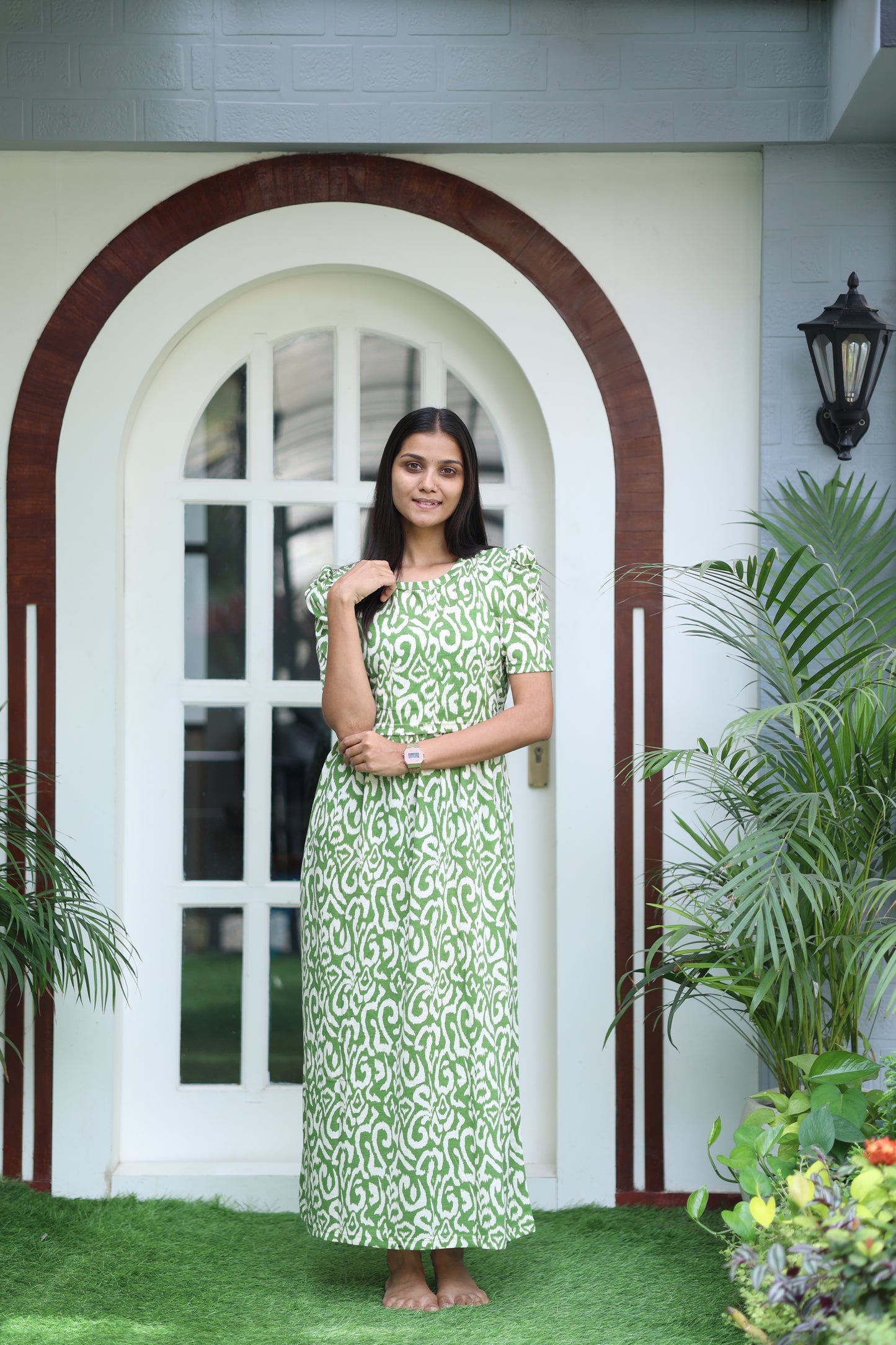 AMBAAL 30- ZIPLESS FEEDING MATERNITY WEAR FULL LENGTH