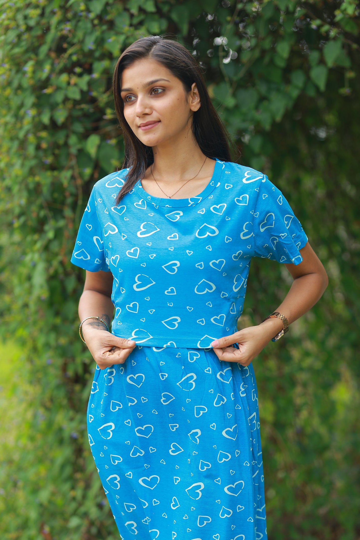LOTUS 1 - ZIPLESS FEEDING MATERNITY WEAR FULL LENGTH