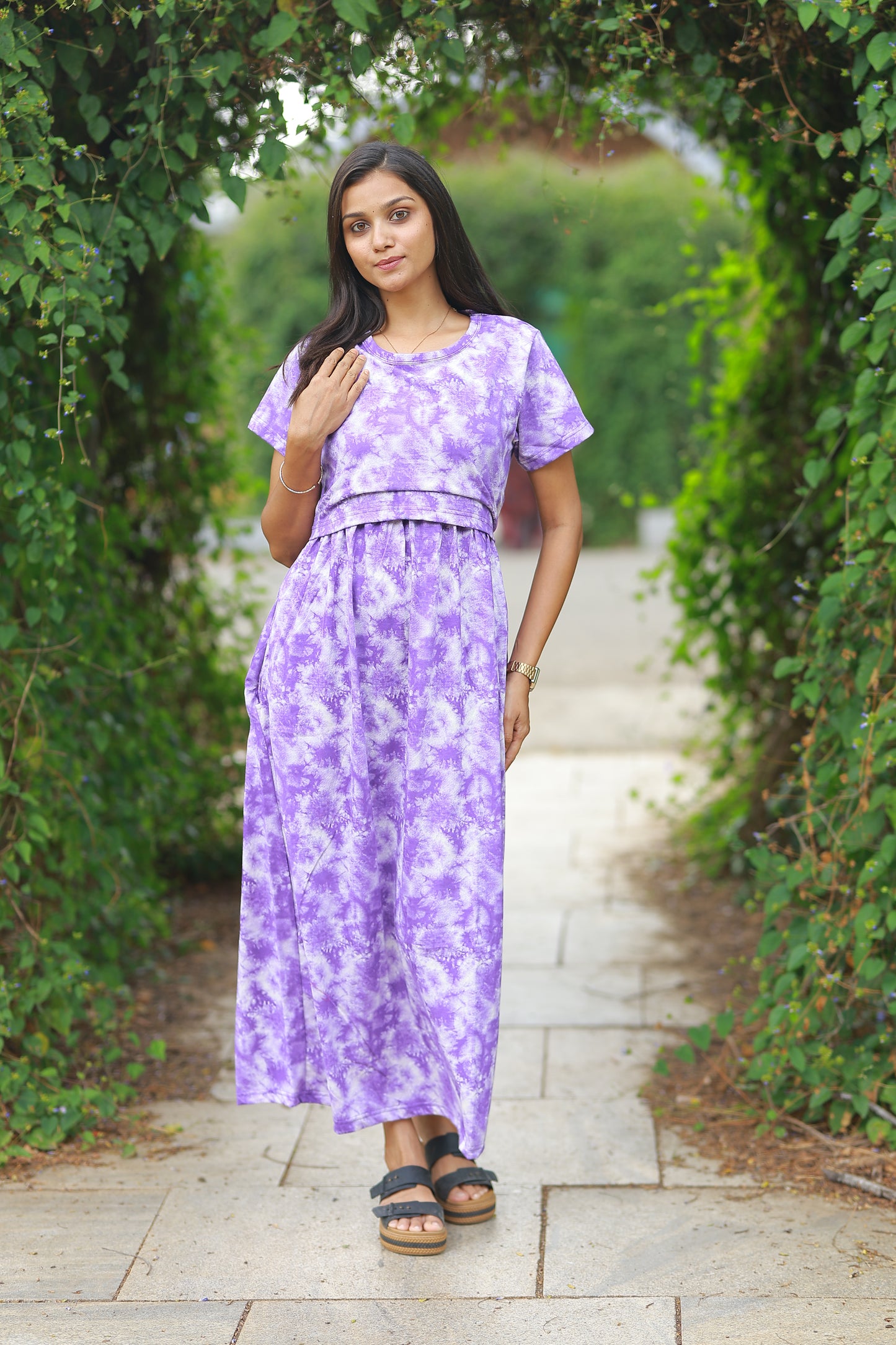 LOTUS 2 - ZIPLESS FEEDING MATERNITY WEAR FULL LENGTH