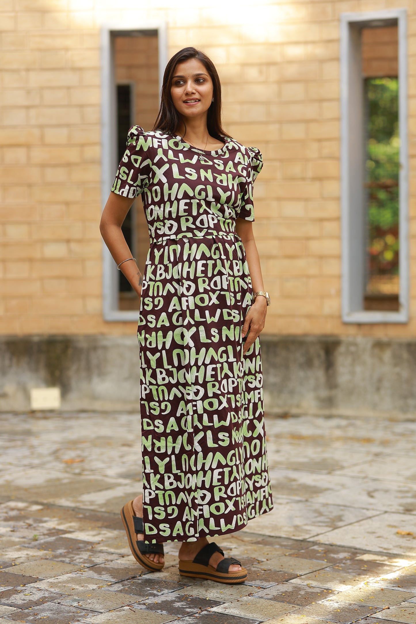LOTUS 11 - ZIPLESS FEEDING MATERNITY WEAR FULL LENGTH