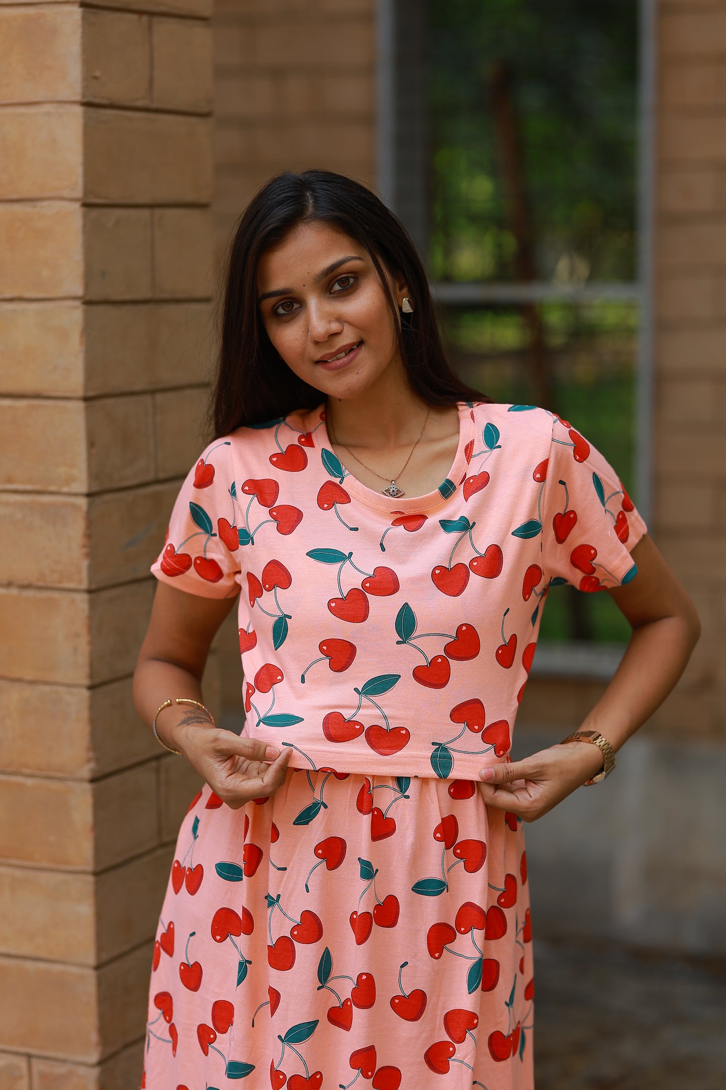 LOTUS 16 - ZIPLESS FEEDING MATERNITY WEAR FULL LENGTH