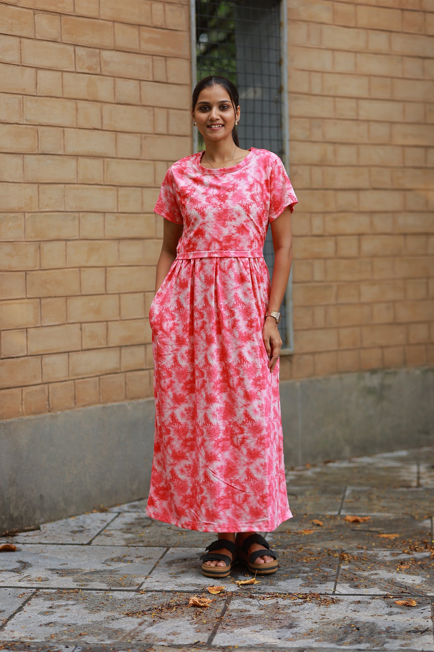 LOTUS 20 - ZIPLESS FEEDING MATERNITY WEAR FULL LENGTH