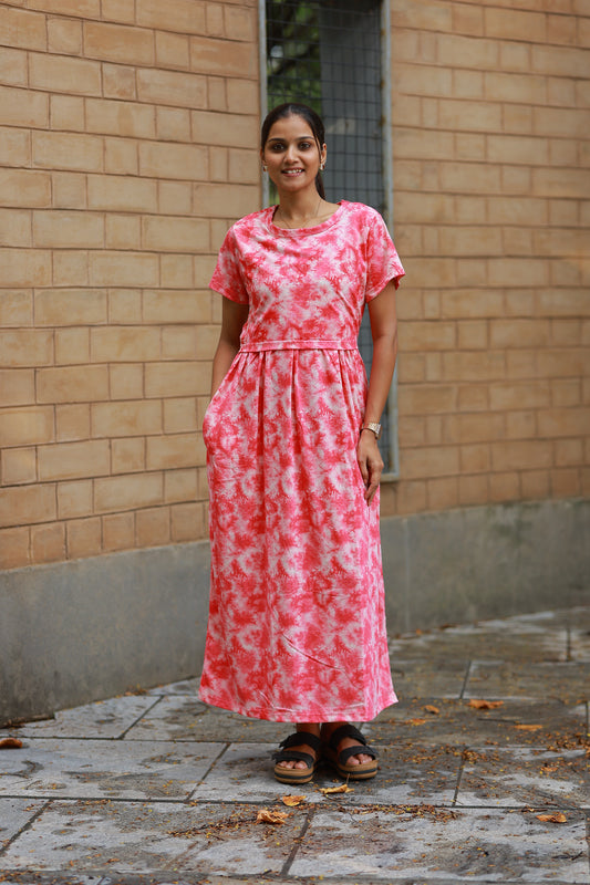 LOTUS 20 - ZIPLESS FEEDING MATERNITY WEAR FULL LENGTH