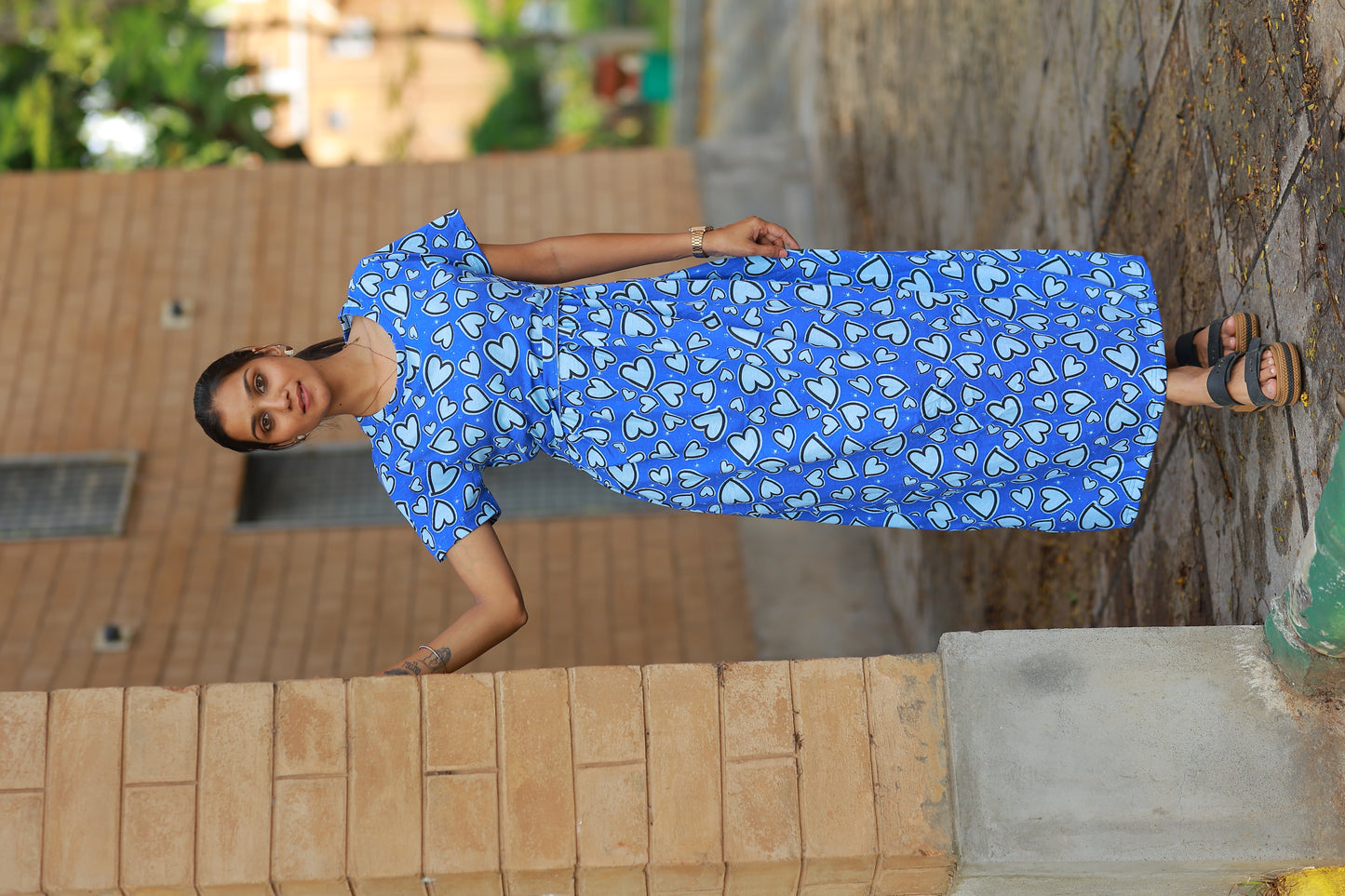 LOTUS 23 - ZIPLESS FEEDING MATERNITY WEAR FULL LENGTH