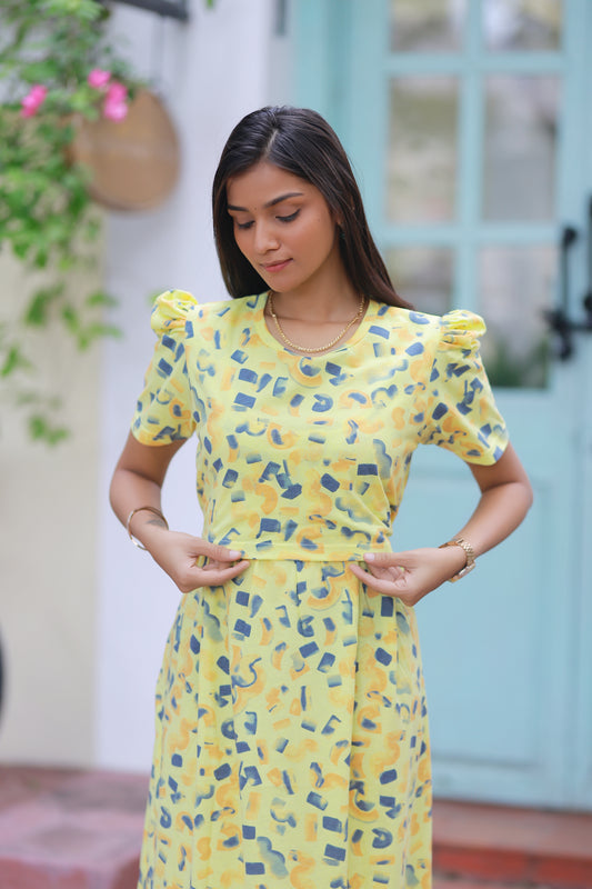 AMBAAL 39- ZIPLESS FEEDING MATERNITY WEAR FULL LENGTH