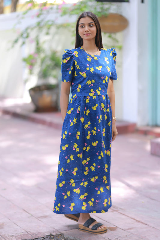 AMBAAL 46- ZIPLESS FEEDING MATERNITY WEAR FULL LENGTH