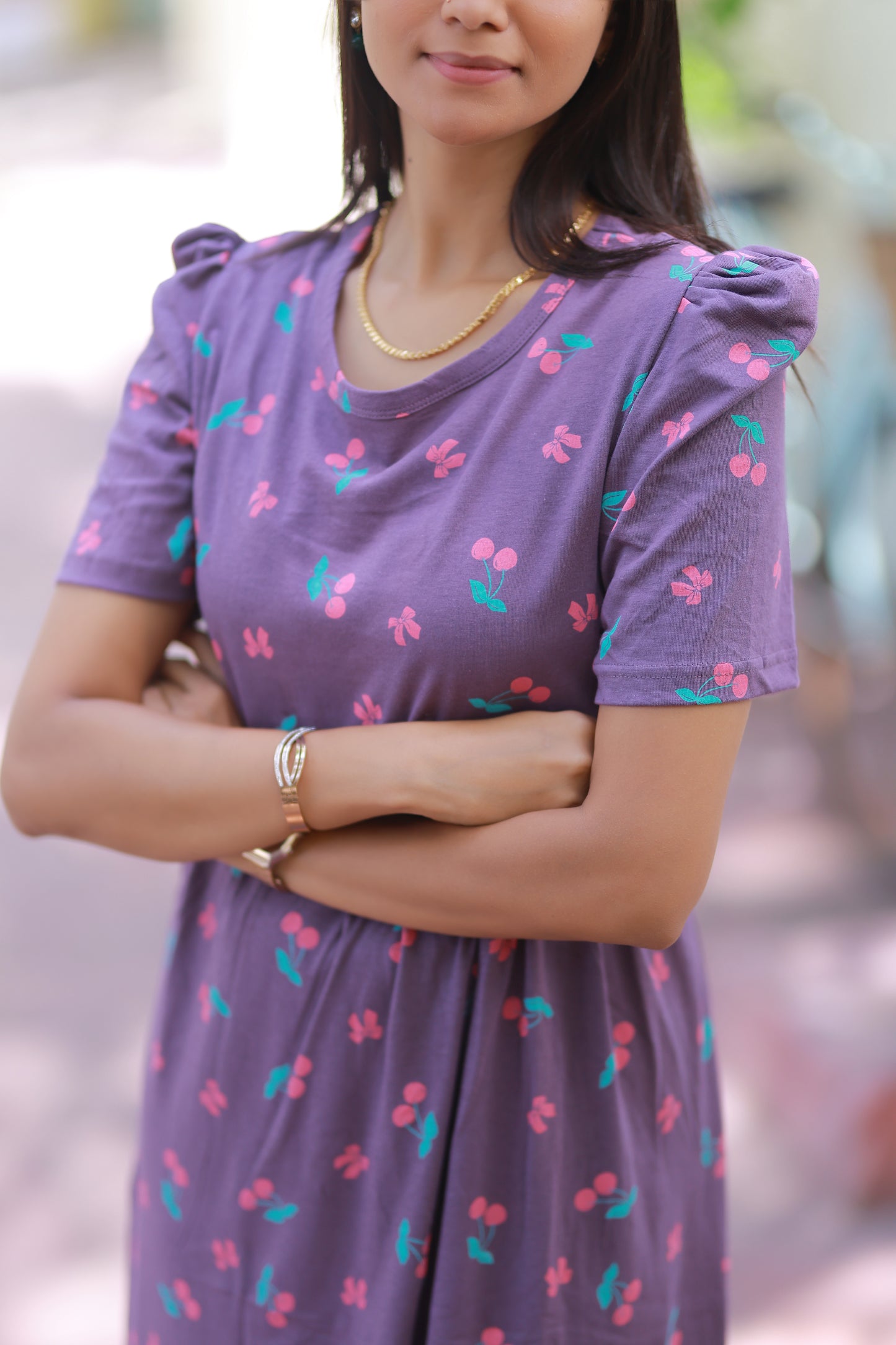 AMBAAL 51- ZIPLESS FEEDING MATERNITY WEAR FULL LENGTH