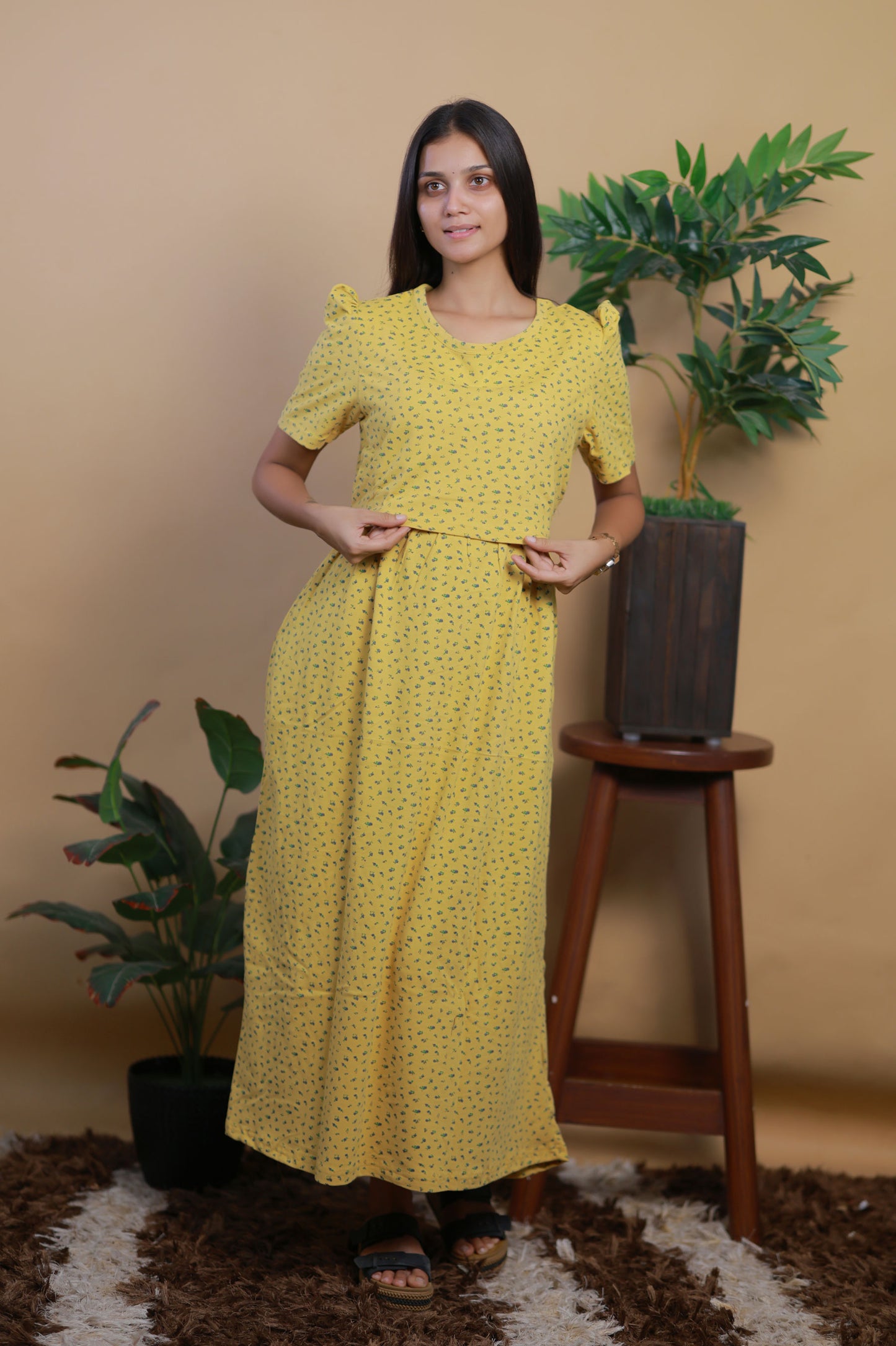 AMBAAL 3 - ZIPLESS FEEDING MATERNITY   WEAR FULL LENGTH