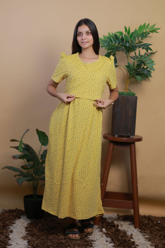 AMBAAL 3 - ZIPLESS FEEDING MATERNITY   WEAR FULL LENGTH