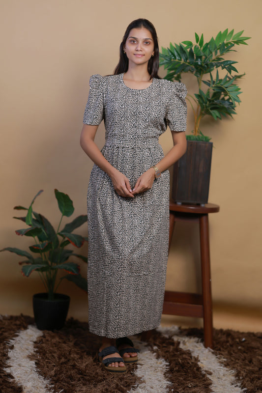 AMBAAL 6- ZIPLESS FEEDING MATERNITY WEAR FULL LENGTH