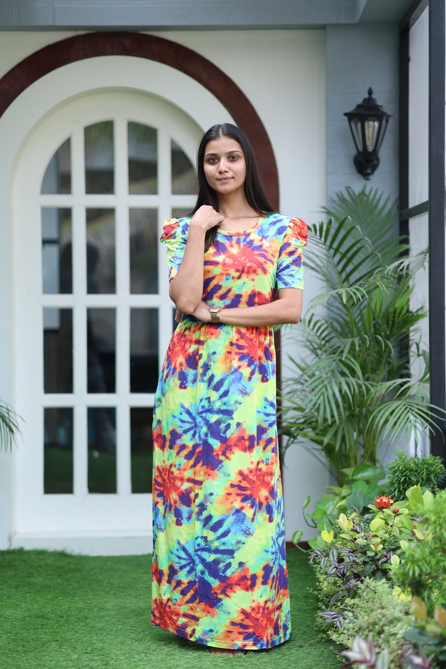 AMBAAL 16- ZIPLESS FEEDING MATERNITY WEAR FULL LENGTH
