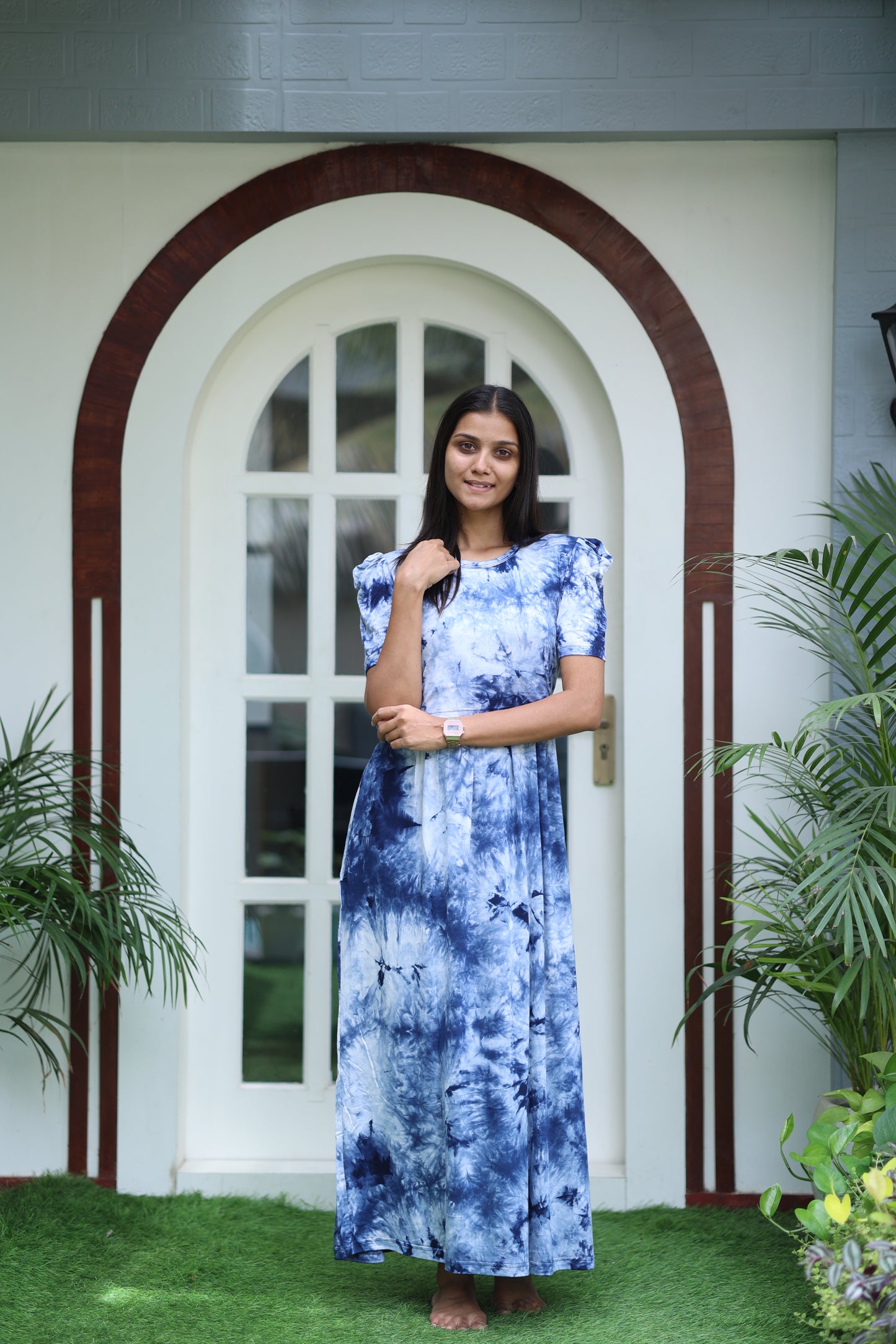 AMBAAL 27- ZIPLESS FEEDING MATERNITY WEAR FULL LENGTH