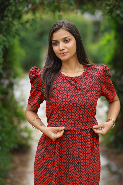 LOTUS 5 - ZIPLESS FEEDING MATERNITY WEAR FULL LENGTH