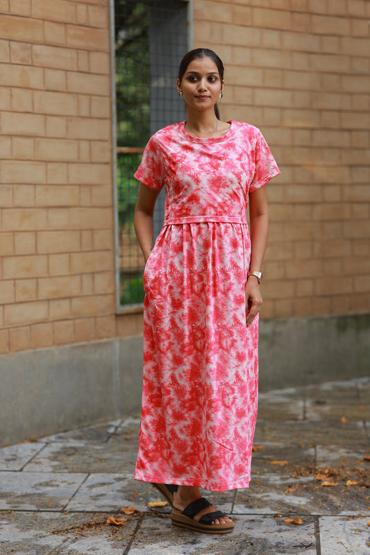 LOTUS 20 - ZIPLESS FEEDING MATERNITY WEAR FULL LENGTH