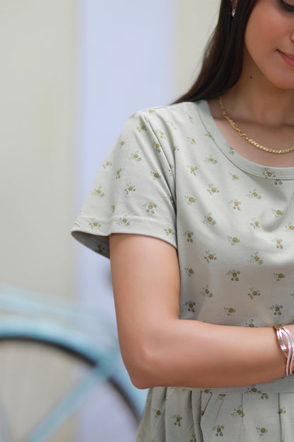 AMBAAL 47- ZIPLESS FEEDING MATERNITY WEAR FULL LENGTH