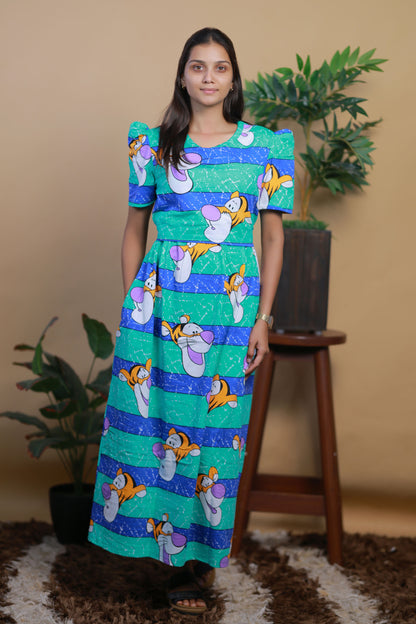 AMBAAL 10- ZIPLESS FEEDING MATERNITY WEAR FULL LENGTH